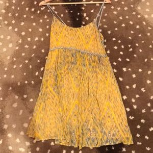 Free people yellow dress
